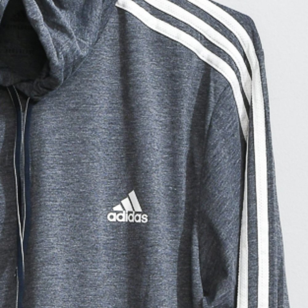 BLUE NWT adidas Men’s Pullover Hoodie - Picture 7 of 8